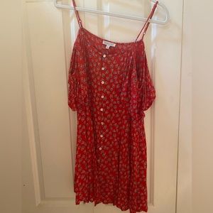 Patrons of Peace off the shoulder sundress